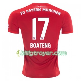 Billige Fotballdrakter FC Bayern München Jerome Boateng 17 Hjemmedraktsett 2019/20 Kortermet